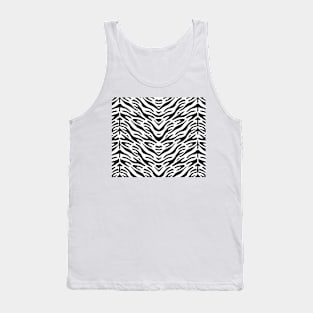 Zebra Stripes Tank Top